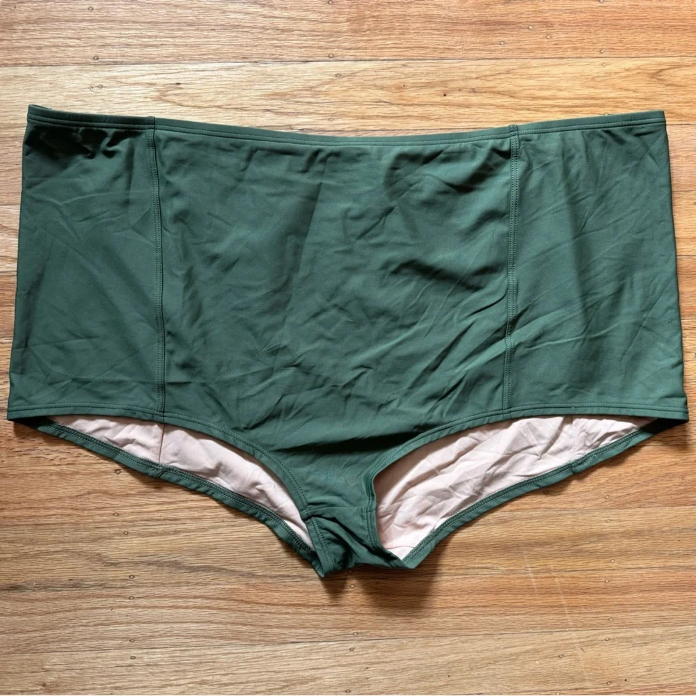NWT J. Crew High-waisted bikini‎ bottom Size 2X